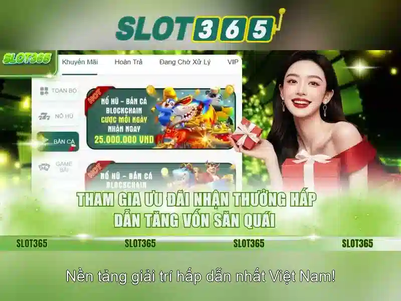 Các trò chơi trên Slot365